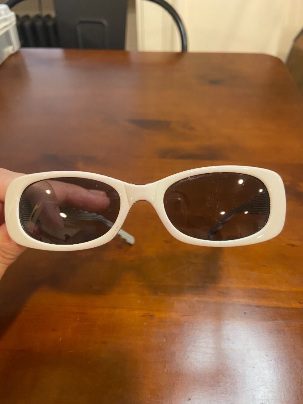 Anna Sui Vintage Pinstripe Cat-Eye Sunglasses
